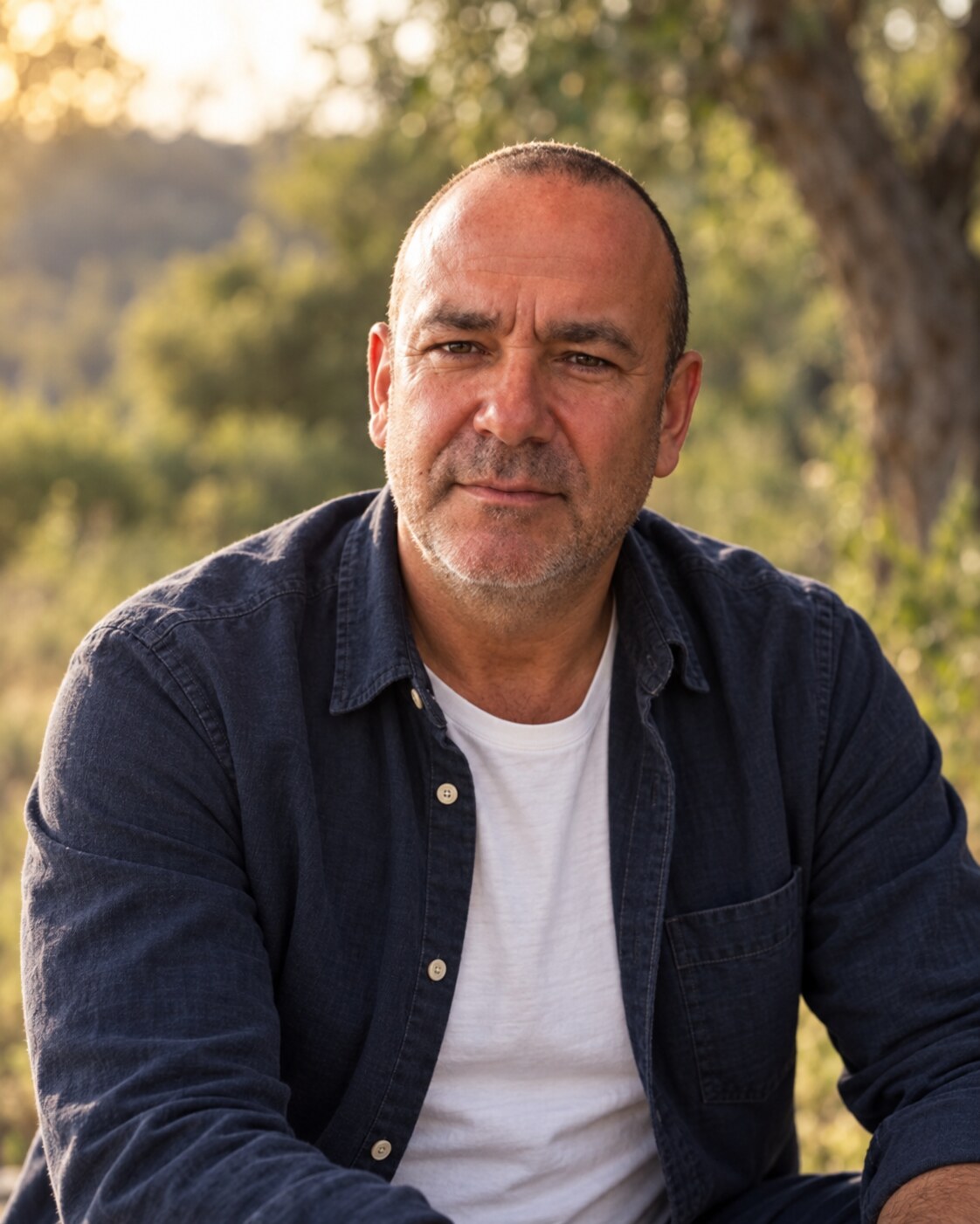 Paul Gavshon outdoors in natural light